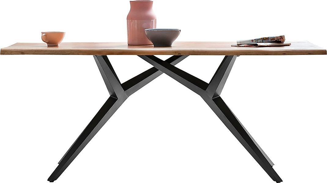 SIT Esstisch, Design-Gestell im industriellen Antiklook günstig online kaufen