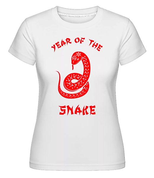 Chinese Zodiac Year Of The Snake · Shirtinator Frauen T-Shirt günstig online kaufen