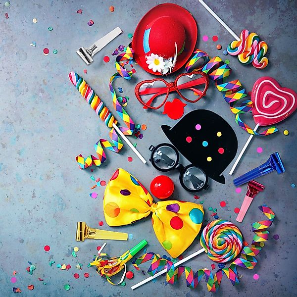 relaxdays Spielzeug-Musikinstrument Partytröten 50er Pack, Bunt günstig online kaufen