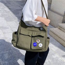 Coonoor Schultertasche Canvas Messenger Bag Umhängetasche günstig online kaufen