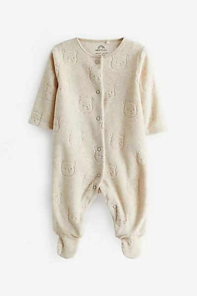 Next Schlafoverall Pyjama-Set aus Velours (1-tlg) günstig online kaufen