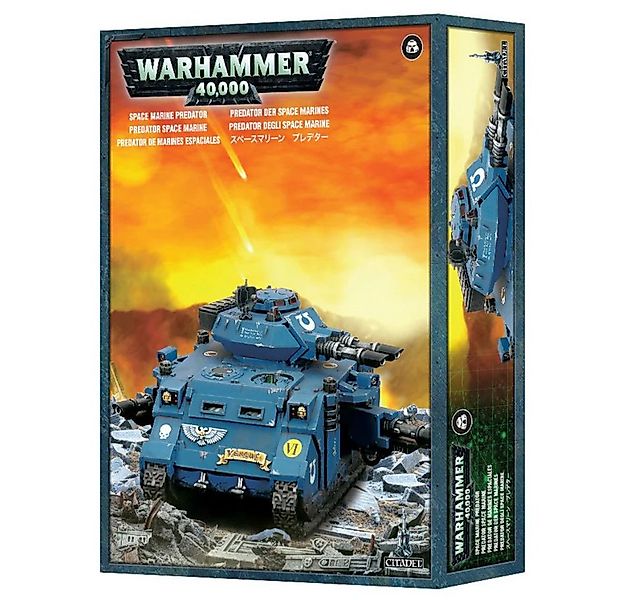 Games Workshop Spielfigur Warhammer 40.000 Space Marines Predator günstig online kaufen
