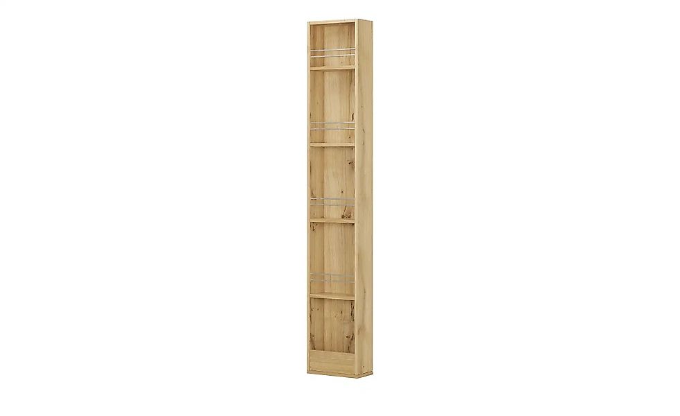 Mehrzweckschrank  Vobarno ¦ holzfarben ¦ Maße (cm): B: 30 H: 185 T: 20 Rega günstig online kaufen