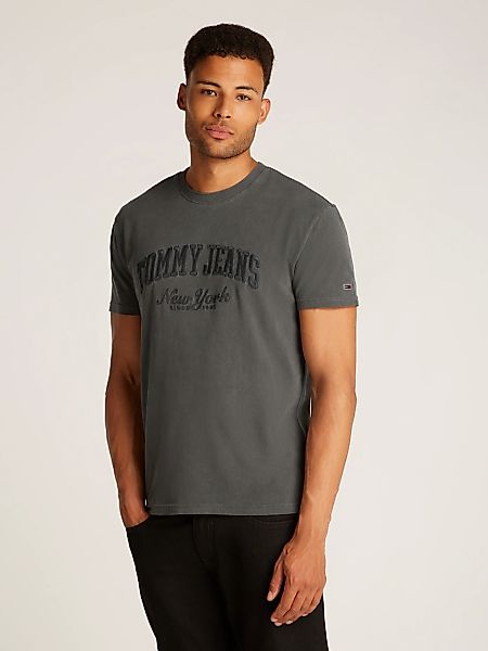 Tommy Jeans T-Shirt "TJM REG VINTAGE VARSITY TEE" mit großem Logo günstig online kaufen