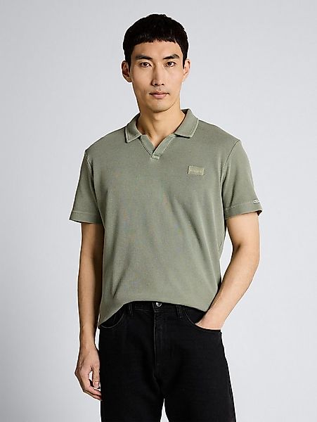 TOM TAILOR Poloshirt Poloshirts Resort Poloshirt im Used-Look günstig online kaufen
