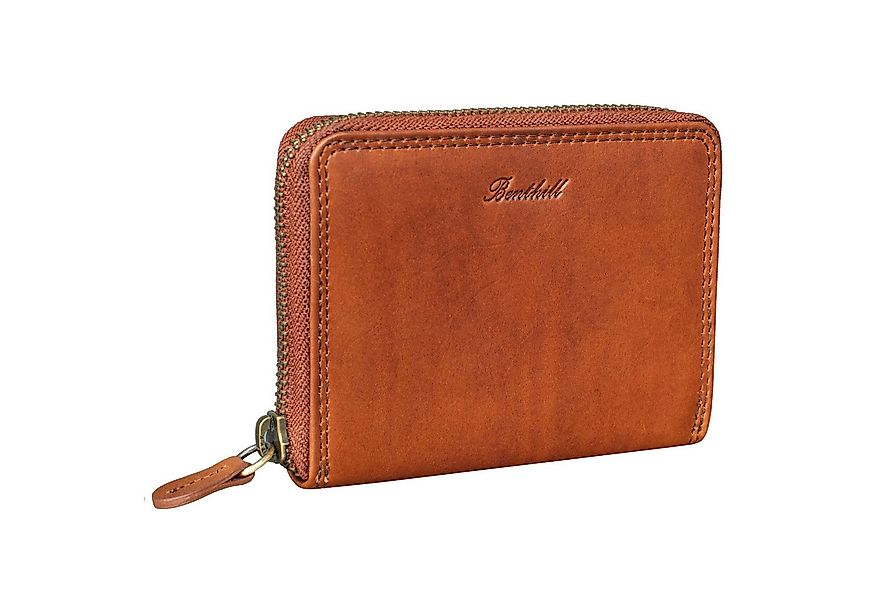 Benthill Geldbörse Klein Leder Mini Geldbeutel Damen RFID Portmonee Slim Po günstig online kaufen