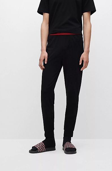 HUGO Pyjamahose Linked Pants mit sichtbarem Elastikbund günstig online kaufen