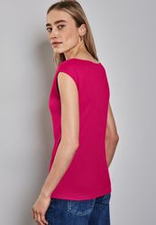 STREET ONE T-Shirt im soften Baumwoll-Mix günstig online kaufen