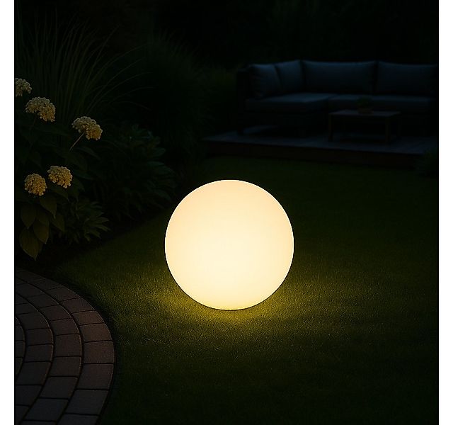 MeLiTec LED Solarleuchte Solar-Gartenleuchte LK13-6 Modell Kugel, LED-Solar günstig online kaufen