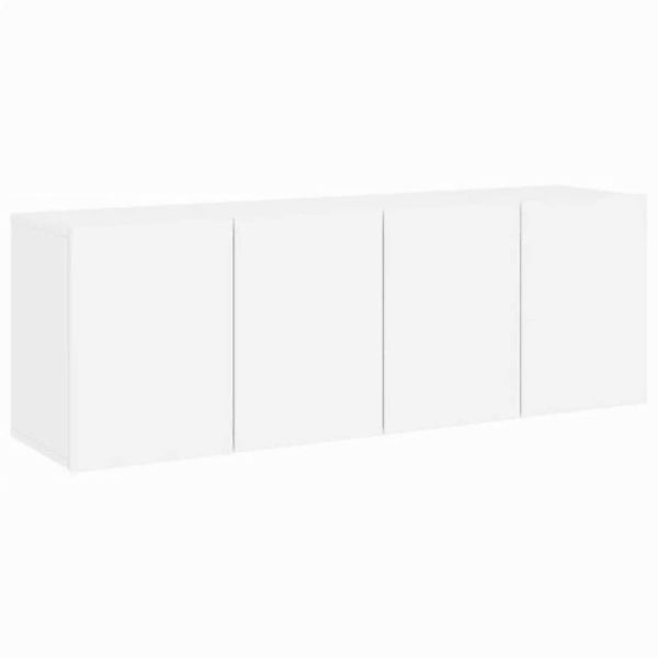 vidaXL TV-Schrank 2tlg TV Schrank Set Hängeschrank Wandschrank Lowboard mit günstig online kaufen