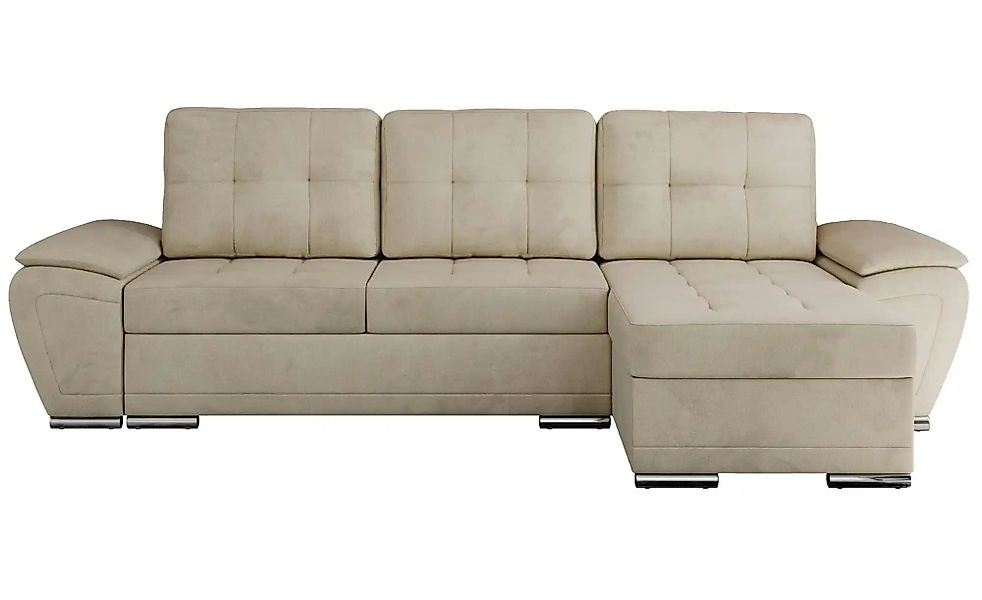 Ecksofa mit Schlaffunktion Umbria ¦ beige ¦ Maße (cm): B: 271 H: 85 Polster günstig online kaufen
