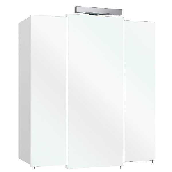 Pelipal Badmöbel-Set Quickset 312 Weiß 98 cm 3-tlg. günstig online kaufen