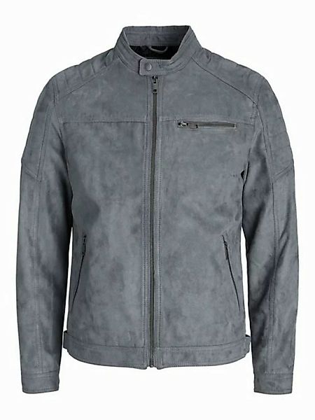 Jack & Jones Lederjacke Kunstleder Jacke Biker Blouson Bomber Übergangsjack günstig online kaufen