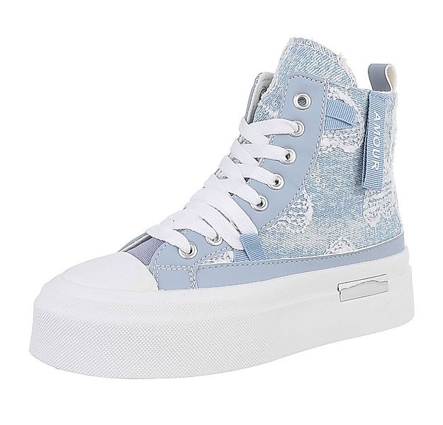 Ital-Design Damen High-Top Freizeit Sneakerboots (88460310) Keilabsatz/Wedg günstig online kaufen