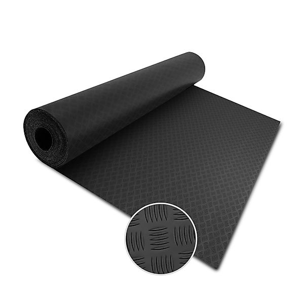 KARAT PVC-Bodenbelag Meterware Diamond Cut 2 mm Stärke Schwarz 120 x 300 cm günstig online kaufen