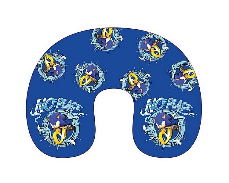 Sonic The Hedgehog Reisekissen - U-förmiges weiches Nackenkissen für Flugze günstig online kaufen