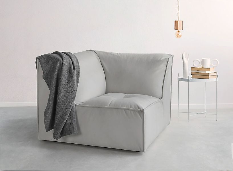 RAUM.ID Sofa-Eckelement "Monolid", als Modul oder separat verwendbar, für i günstig online kaufen