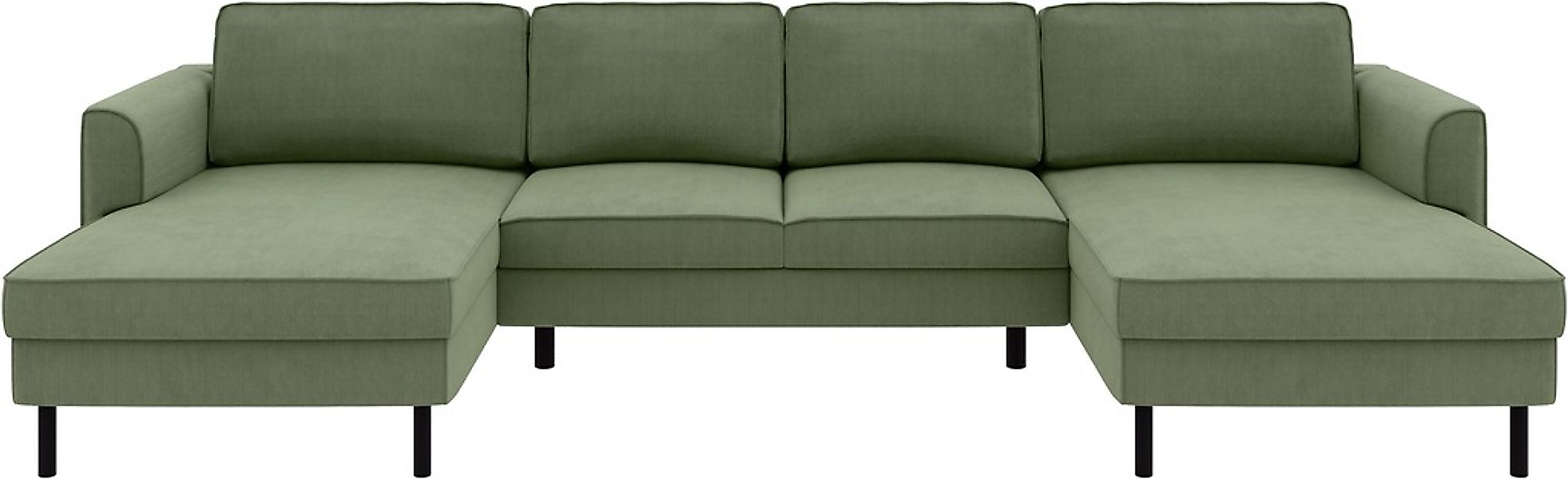 Home affaire Wohnlandschaft "Booster II, whlw. mit Schlaffunktion & Bettkas günstig online kaufen