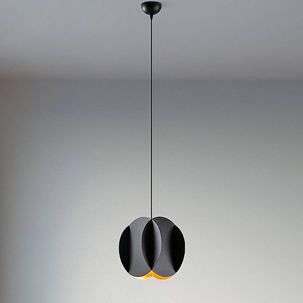 Hängeleuchte Corner, schwarz, 25 x 25 cm, Metall, E27 günstig online kaufen