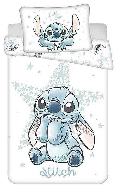 Jerry Fabrics Kinderbettwäsche Disney Lilo und Stitch Alien Hawaii Babybett günstig online kaufen