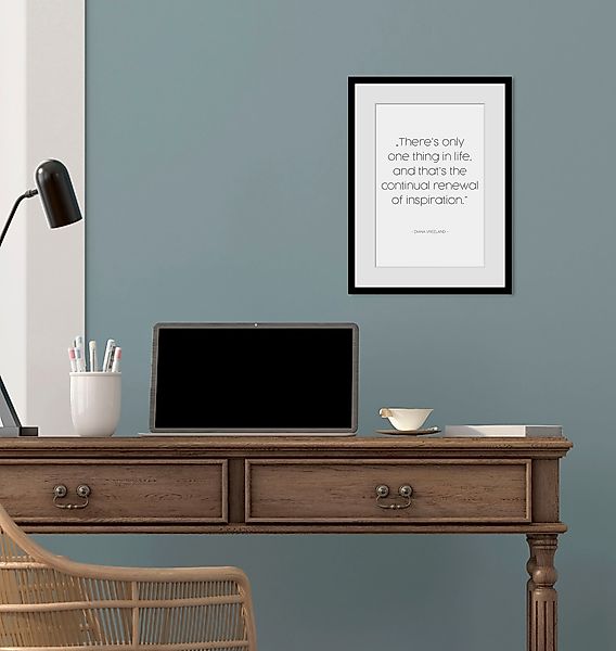 queence Bild "Emilia", Schriftzug-Schriftzüge-Sprüche & Texte-Schwarz-Weiß, günstig online kaufen