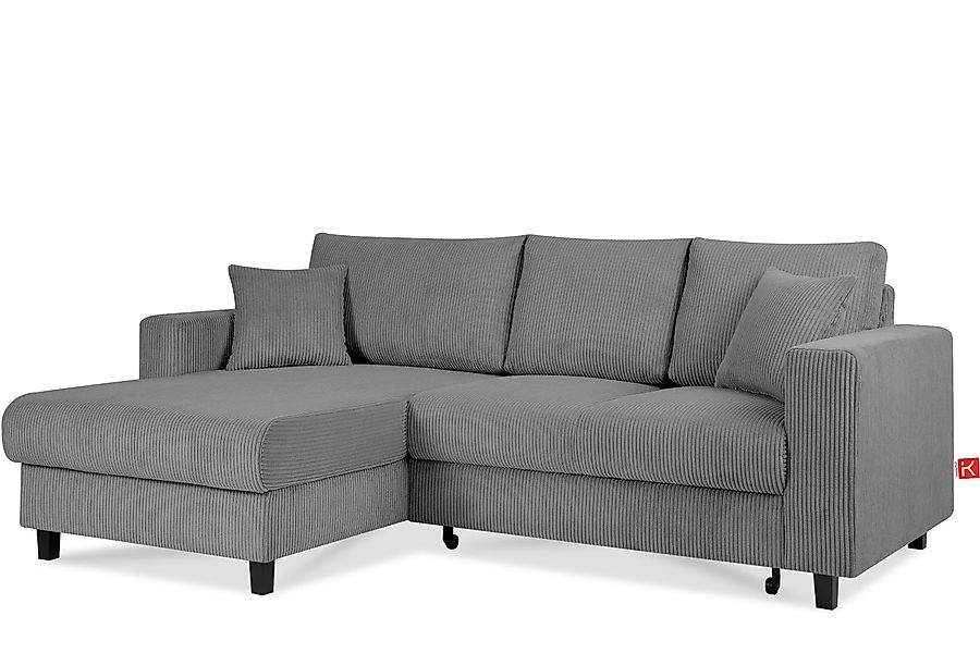 KONSIMO® Ecksofa Links Ecksofa EGRET, mit günstig online kaufen