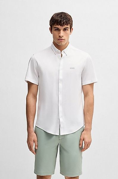 BOSS GREEN Kurzarmhemd B_MOTION_S mit Logoschriftzug auf der Brust günstig online kaufen