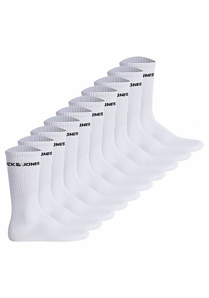 Jack & Jones Kurzsocken "Socken JACBASIC LOGO TENNIS SOCK 10 PACK 10er Pack günstig online kaufen