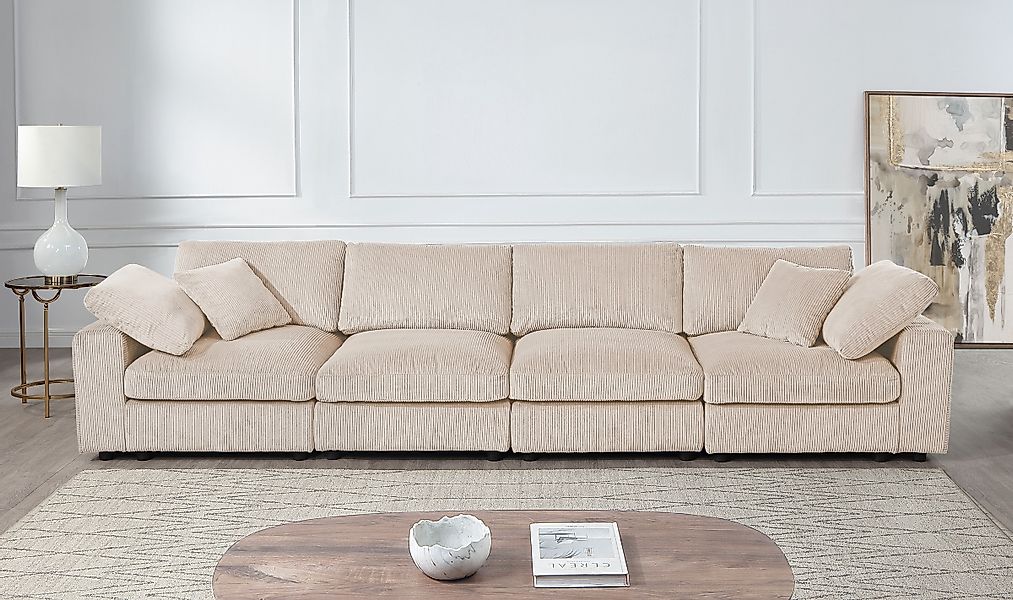 RAUM.ID 4-Sitzer »Bennid, XXL-Modulsofa mit vielen individuellen Stellmögli günstig online kaufen