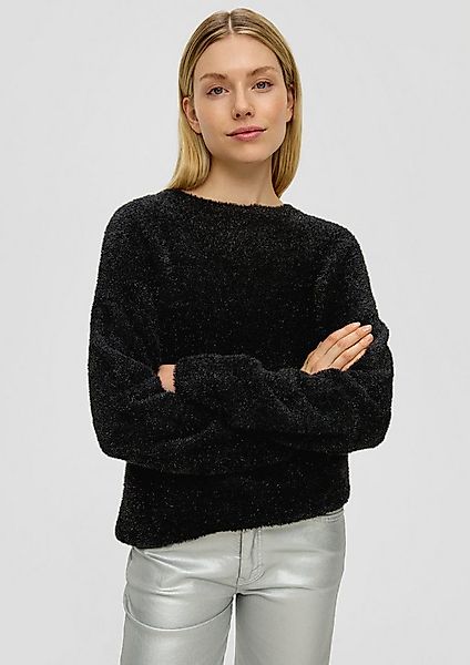 s.Oliver Longpullover Strickpullover Strickpulli aus Effektgarn günstig online kaufen