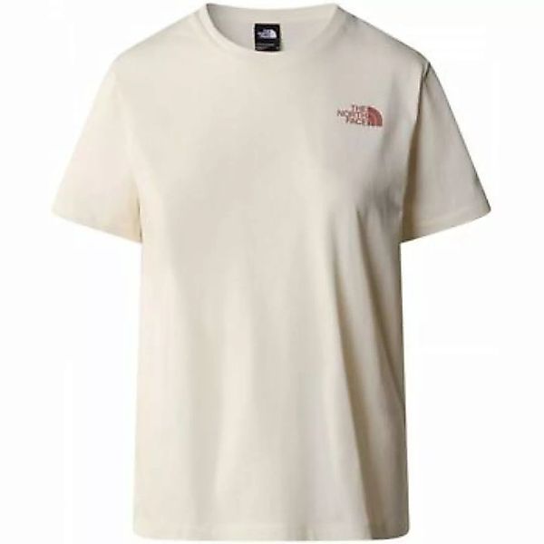 The North Face  T-Shirts & Poloshirts NF0A87F0 W GRAPHIC TEE-QLI WHITE DUNE günstig online kaufen