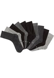 H.I.S Basicsocken (Packung, 10-Paar) mit eingestrickten günstig online kaufen