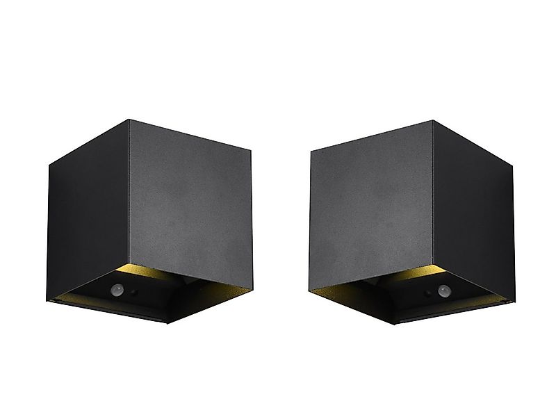 Reality Leuchten LED Außen-Wandleuchte, Bewegungsmelder, LED fest integrier günstig online kaufen