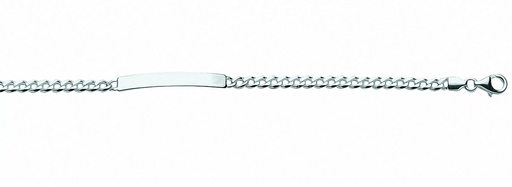 Adelia´s Silberarmband "925 Silber Flach Panzer Armband 19 cm", 925 Sterlin günstig online kaufen