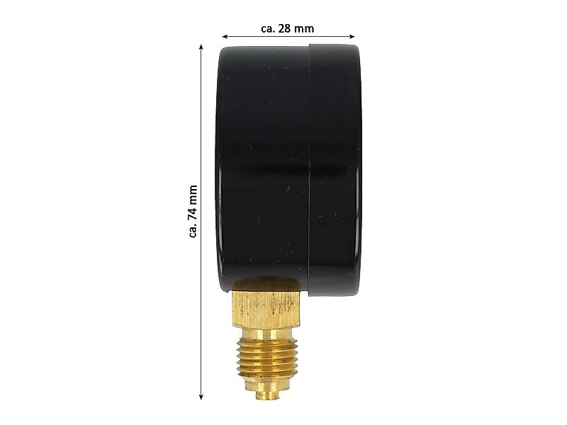 Mega Group Heizkörper Druckmanometer 1/4 Zoll günstig online kaufen
