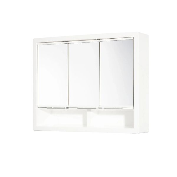 Jokey Spiegelschrank Ergo 61,8 cm x 51 cm Weiß Hochglanz günstig online kaufen