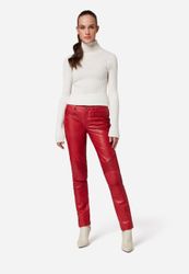 RICANO Lederhose Donna Lederhose mit Biker-Elementen günstig online kaufen
