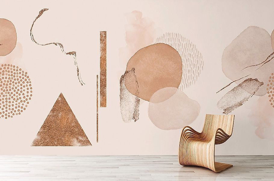 living walls Fototapete "Walls by Patel Gold Mine" glatt Vlies, Wand günstig online kaufen