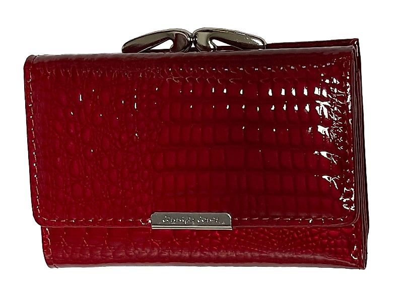Jennifer Jones Mini Geldbörse Damen-Geldbeutel-Mini-Kroko-Design günstig online kaufen