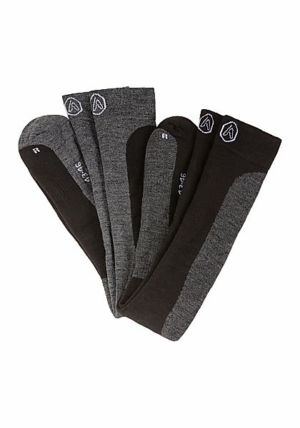 Apollo Kniestrümpfe "ADULTS SKI SOCKS DESIGN" 2er Pack, Unisex, hoch, mit L günstig online kaufen