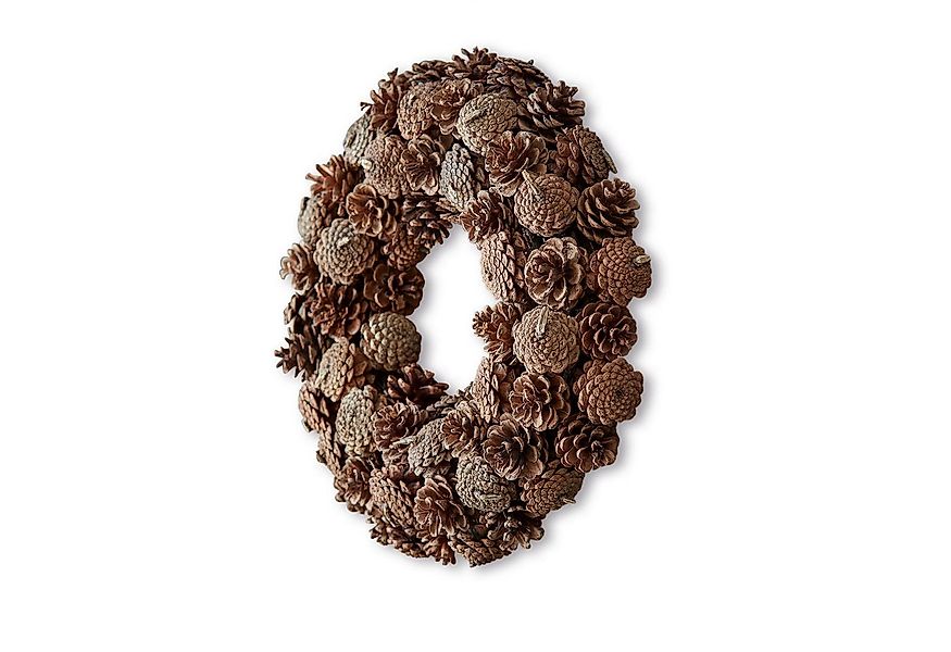 Mirabeau Dekoobjekt Kranz Mellor braun günstig online kaufen