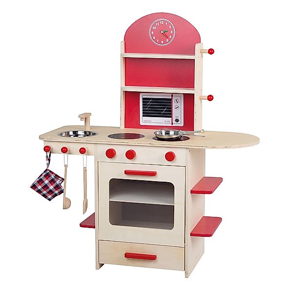 roba® Spielküche Spiel-/ Holzküche Schichtholz, Massivholz, günstig online kaufen