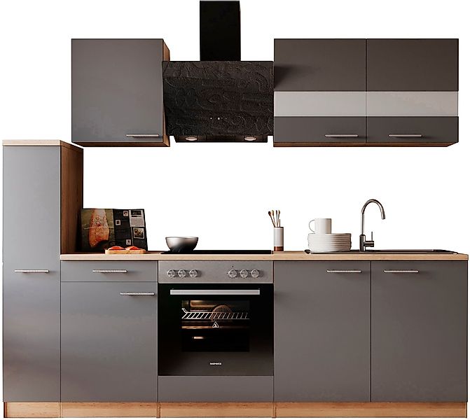 RESPEKTA Küche "Merle" Breite 240 cm, mit Soft-Close, in exklusiver Konfigu günstig online kaufen