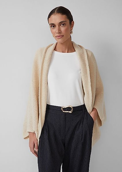 s.Oliver BLACK LABEL Strickjacke Offene Grobstrickjacke günstig online kaufen