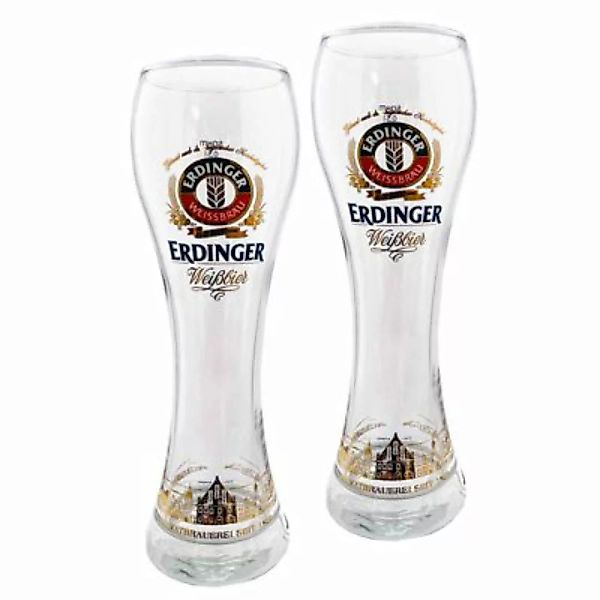 Ritzenhoff & Breker ERDINGER Weißbierglas 0,5l 2er Set Biergläser transpare günstig online kaufen