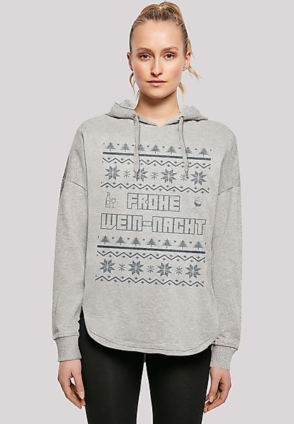 F4NT4STIC Kapuzenpullover "Frohe Wein-Nacht", Print günstig online kaufen