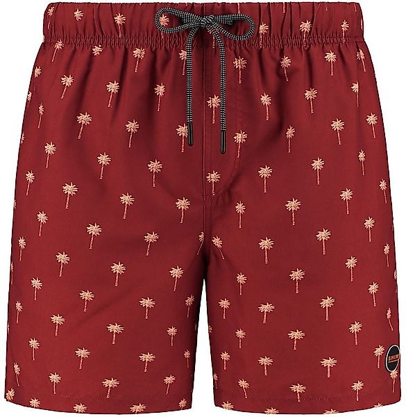 Shiwi Badeshorts Palmen Rot - Größe XL günstig online kaufen