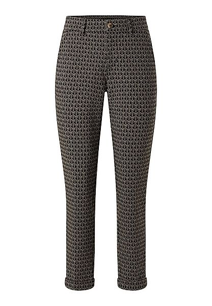 ANGELS Stoffhose Hose - Jacquard-Muster - Chinohose - LOUISA CHINO TU günstig online kaufen