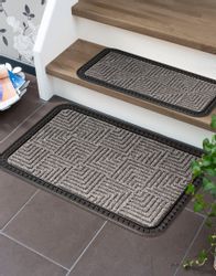 Astra Fußmatte Border Star 40 x 60 cm Silber günstig online kaufen