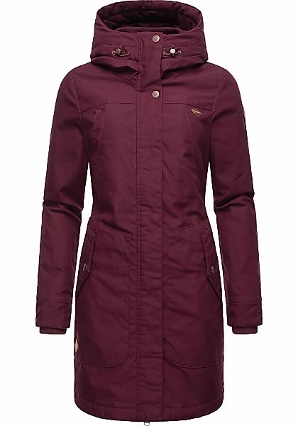 Ragwear Wintermantel "Jannisa" stylischer Damen Winterparka mit Kapuze günstig online kaufen